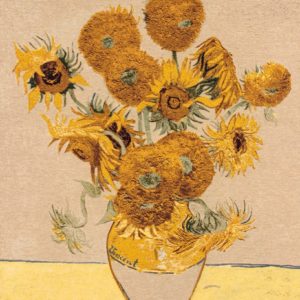 Arazzo girasoli Van Gogh   cm 71xh88