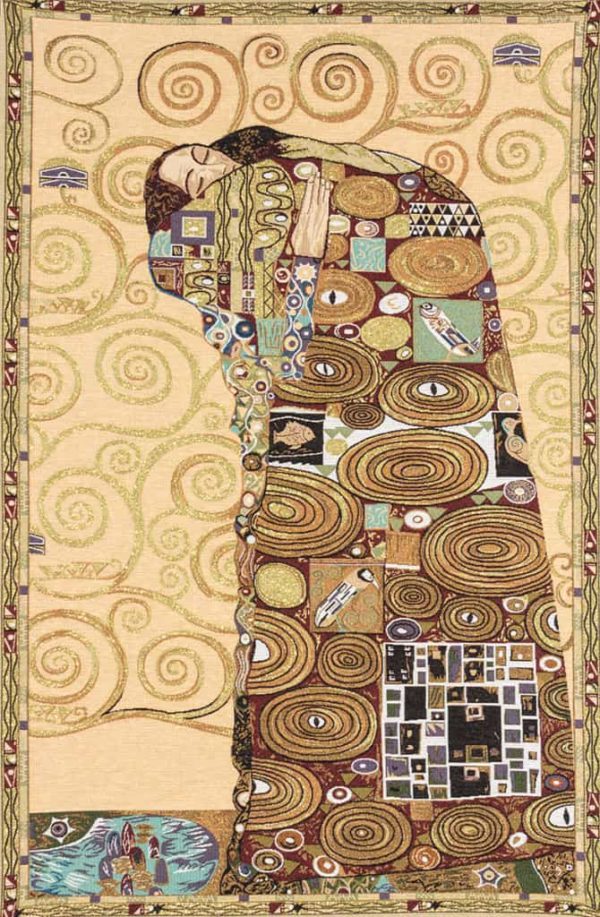 Abbraccio - Klimt - paticolare albero