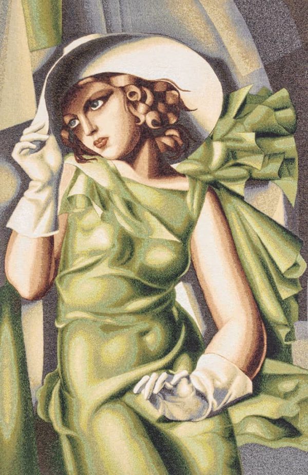 Ragazza in verde - Tamara De Lempicka