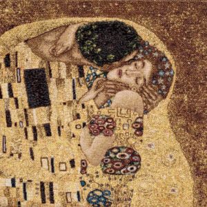 Arazzo Il Bacio – Gustav Klimt  (cm35x35)