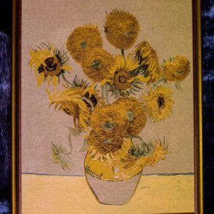 Arazzo Quadro I Girasoli di Van Gogh 96×77 cm