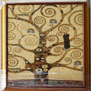 Arazzo Quadro Albero della vita (1) Klimt  52 x 55 cm